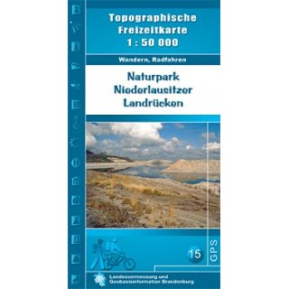 15 Naturpark Niederlausitzer Landrcken. 1:50.000