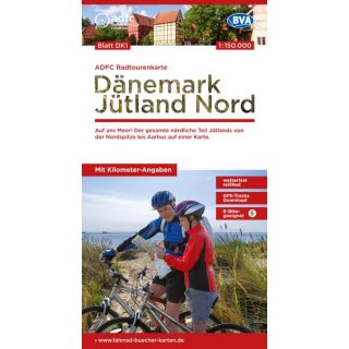 Dnemark Jtland Nord 1:150 000