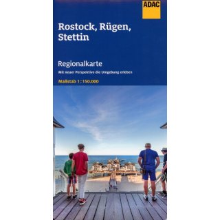 Rostock, Rgen, Stettin 1:150.000