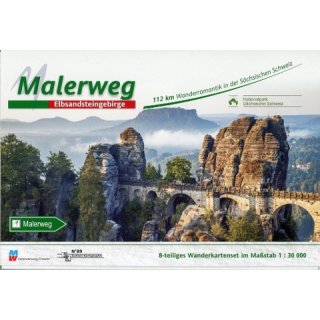 89 Malerweg - Schsische Schweiz 1 : 30 000