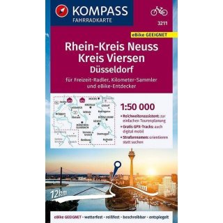 FK 3211 Rhein-Kreis Neuss, Kreis Viersen, Dsseldorf 1:50.000