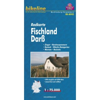 Fischland Dar 1:75.000