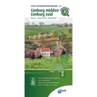 23 Limburg midden, Limburg zuid 1:100.000