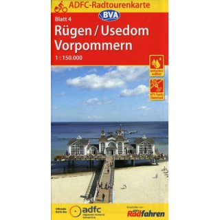 04 Rgen/Usedom Vorpommern 1:150 000