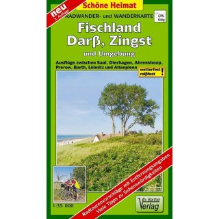 185 Fischland, Dar, Zingst und Umgebung  1:35.000