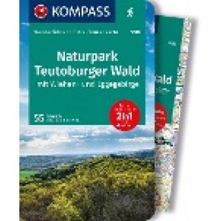 KOMPASS Wanderfhrer Naturpark Teutoburger Wald mit Wiehen- und Eggegebirge