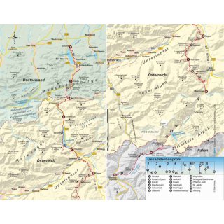 Tegernsee - Sterzing ber die Alpen in 8 Etappen