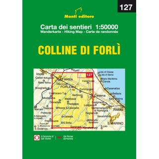 Colline di Forl (Hgel von Forli) 1:50.000