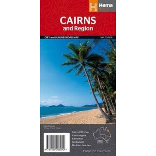 9781865008912 Cairns Region City And Suburbs Road Map 