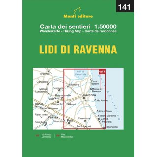 Lidi di Ravenna 1:50.000