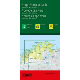 Norwegen Nordkap 1:400.000