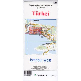 Istanbul West 1:50.000