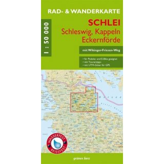 Schlei - Schleswig, Kappeln, Eckernfrde 1: 50 000
