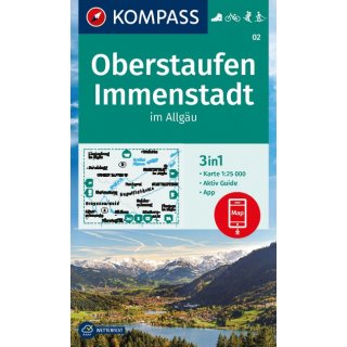 WK   02 Oberstaufen-Immenstadt 1:25.000