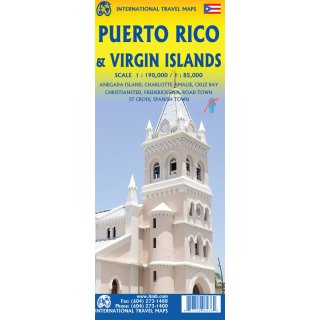 Puerto Rico & Virgin Islands 1:190.000 / 1:85.000