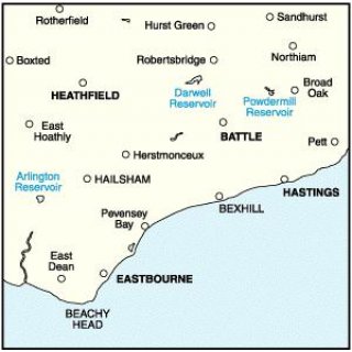 No. 199 - Eastbourne & Hastings 1:50.000