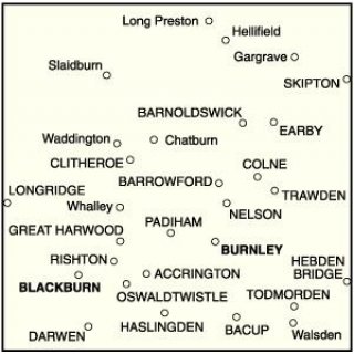 No. 103 - Blackburn & Burnley 1:50.000