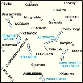 No.  90 - Penrith & Keswick, Ambleside 1:50.000