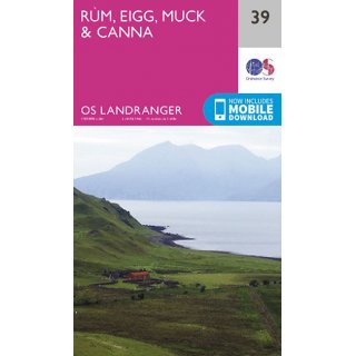 No.  39 - Rm, Eigg, Muck & Canna  1:50.000