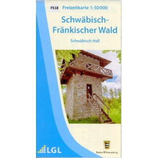 F518 Schwbisch-Frnkischer Wald 1:50.000