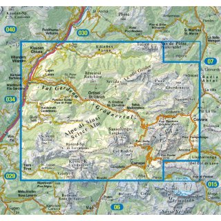 05 Val Gardena/Grden/Alpe di Siusi/Seiseralm 1:25.000