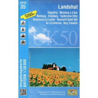 UK 50-35   Landshut 1:50.000