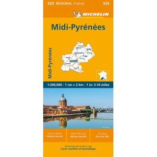 Midi-Pyrnes 1:200.000