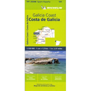 Costa de Galicia/Galicische Kste/Galicien 1:150.000