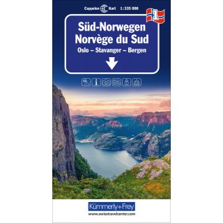 Norwegen Sd (Bl. 1) 1:335.000