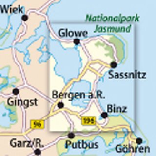 652 Rgen: Jasmund, Bergen, Binz 1:50.000