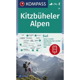WK   29 Kitzbheler Alpen 1:50.000