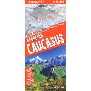 Georgian Caucasus 1:75.000