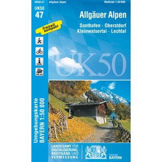 UK 50-47   Allguer Alpen 1:50.000