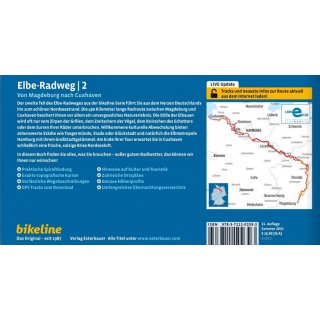 Elbe-Radweg 2 - Von Magdeburg nach Cuxhaven 1:75.000
