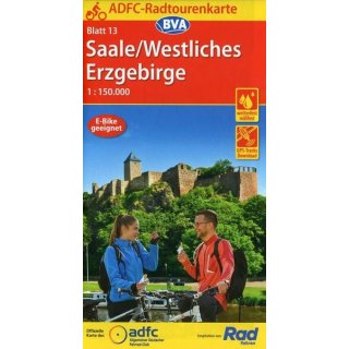 13 Saale / Westliches Erzgebirge 1:150.000