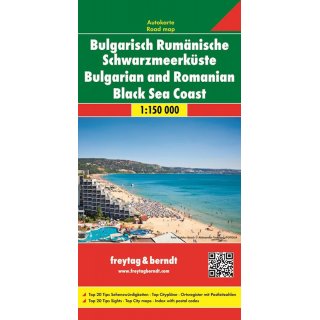 Bulgarisch Rumnische Schwarzmeerkste 1:150.000