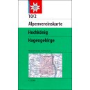 10/2 Hochknig, Hagengebirge 1:25.000