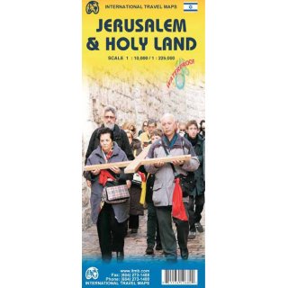 Holy Land & Jerusalem 1:225.000 / 1:10.000