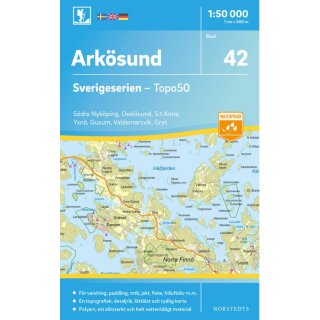 42 Arksund 1:50.000