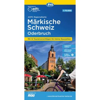 Mrkische Schweiz / Oderbruch 1:75.000