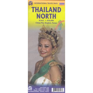 Thailand North 1:830.000