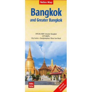 Bangkok and Greater Bangkok 1:15.000 / 1:75.000