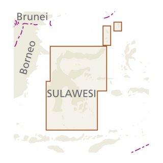 Indonesien (4): Sulawesi 1:800.000