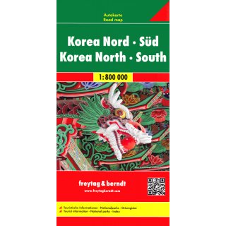 Korea Nord - Sd 1:800.000